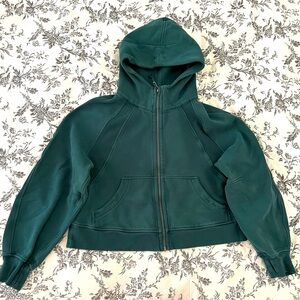 Lululemon Scuba oversized full zip hoodie in Storm Teal (M/L)